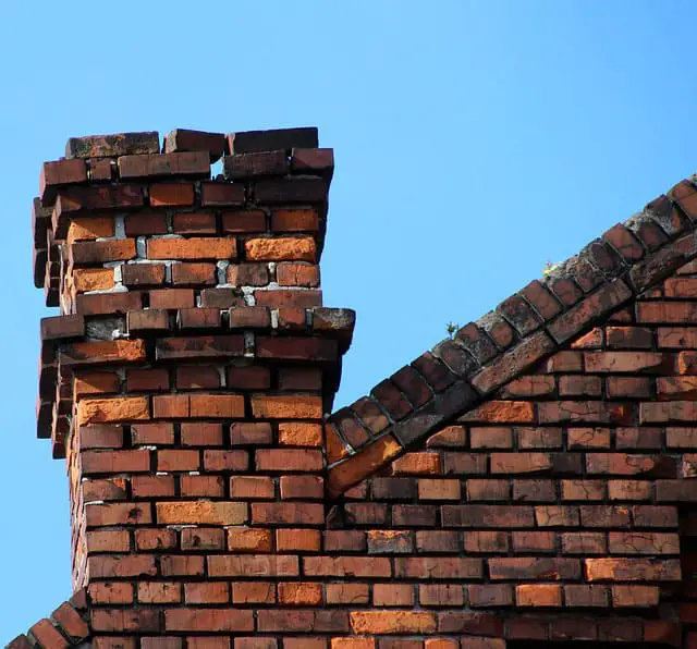 Falling apart chimney